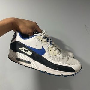 Airmax 90 blue black and white restoration beater